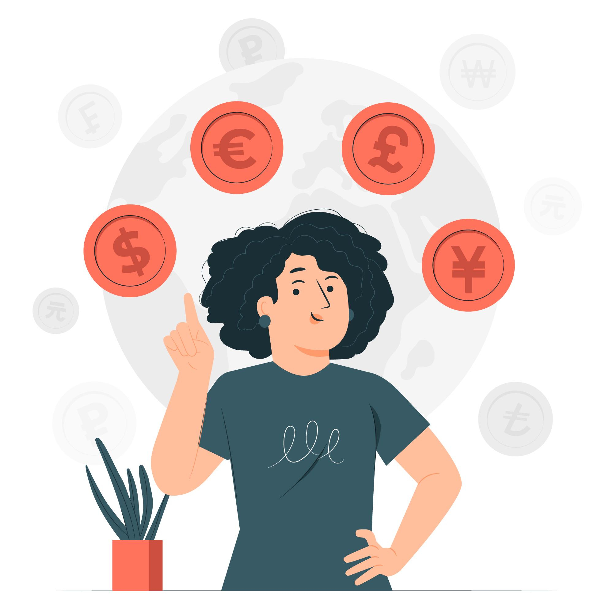 Information message about payment instructions in US Dollars.